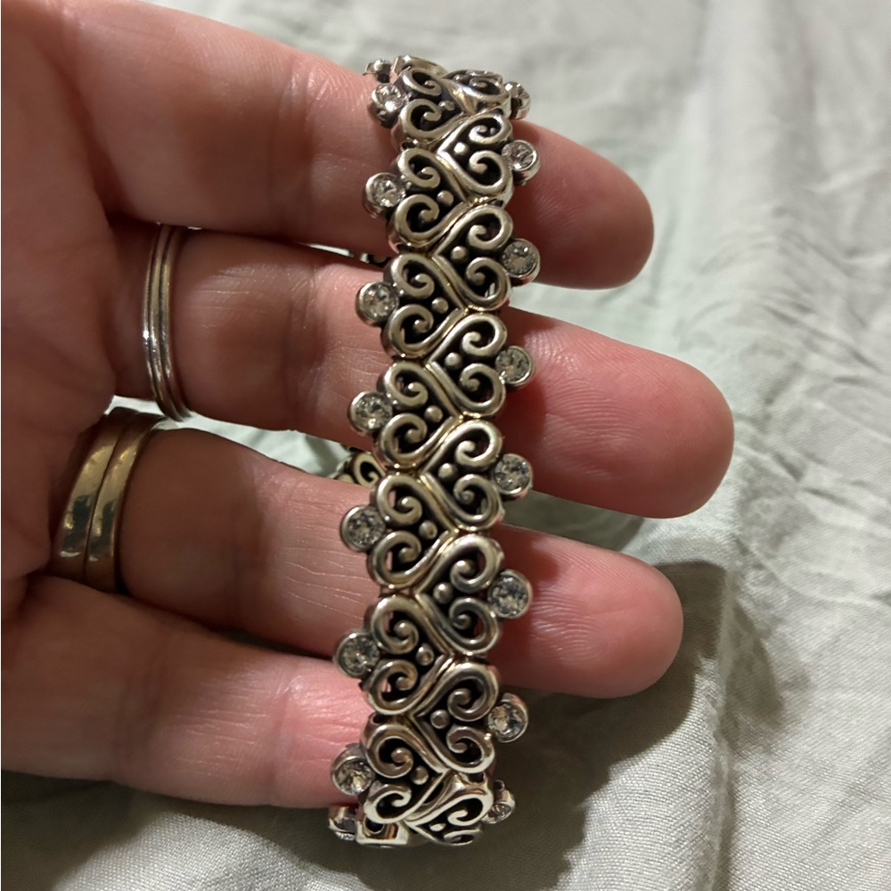 Alcazar Heart Stretch Bracelet Brighton